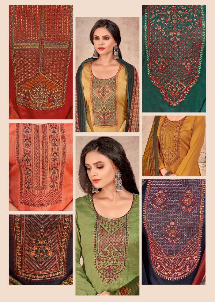 Floreon Trends Naisha 2 Fancy Cotton Printed Casual Wear Dress Material Collection